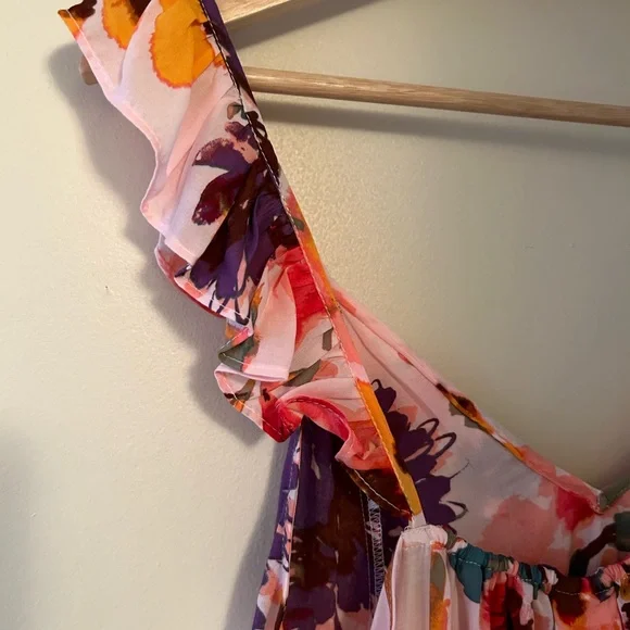 NWT H&M floral lyocel viscose dress - Picture 5 of 7